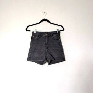 BOB Chic Black Denim Shorts